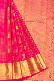 Pink Kanjivaram Silk Saree