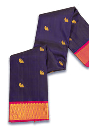 Blue Pure Zari Kanjivaram Saree 10074765