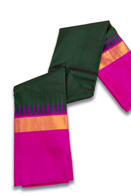 Green Pure Zari Kanjivaram Saree 10074774