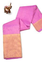 Purplish Pink Ettukol Kanjivaram Silk Saree 10075533