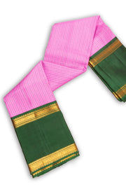 Taffy Korvai Kanjivaram Silk Saree 10075640