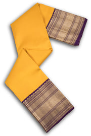 Gold Nakashi Kanjivaram Silk Saree 10075665