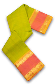 Green Kanjivaram Pure Silk Saree 10076075