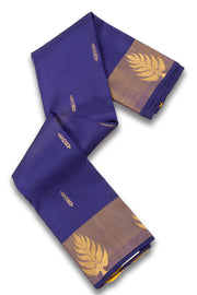 Blue Kanjivaram Pure Silk Saree 10076084