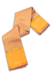 Orange Kanjivaram Pure Silk Saree 10076110