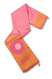 Pink Kanjivaram Pure Silk Saree 10076115
