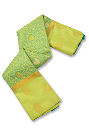 Green Nakashi Kanjivaram Pure Silk Saree 10076119