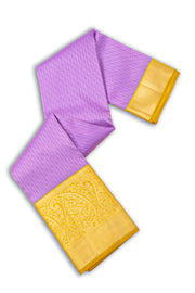 Lavender Kanjivaram Pure Silk Saree 10076124