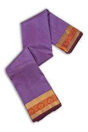 Purple Kanjivaram Pure Silk Saree 10076125