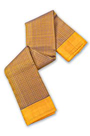 Yellow Kanjivaram Pure Silk Saree 10076127