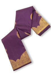 Purple Kanjivaram Pure Silk Saree 10076133