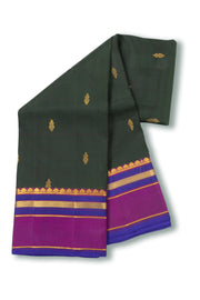 Green Light Weight Kanjivaram Pure Silk Saree 10073782