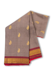 Brown Light Weight Kanjivaram Pure Silk Saree 10073792