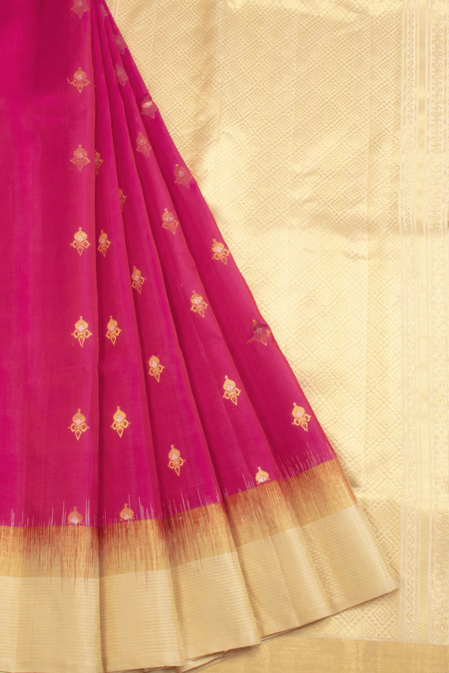 Pink Kanjivaram Soft Silk Saree 10069229 - Avishya