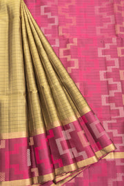 Green Kanjivaram Soft Silk Saree