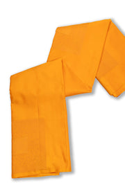 Yellow Handloom Kanjivaram Soft Silk Saree with Contrast Pallu  10074819