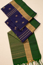 Purple Handloom Kanjivaram Soft Silk Saree 10076149