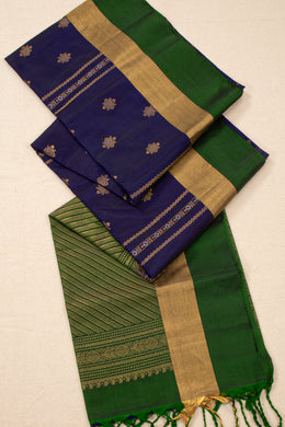 Purple Handloom Kanjivaram Soft Silk Saree 10076149