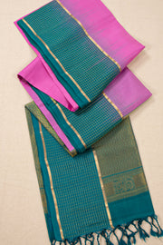Pink Handloom Kanjivaram Soft Silk Saree 10076160