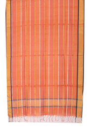 Rust Orange Silk Cotton Dupatta 10064101 