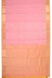 Pink Monotone Kanjivaram Silk Saree 10077913