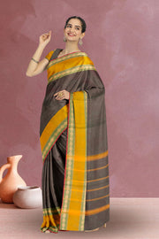 Green Handloom Chettinad Cotton Saree 10072708