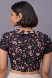 Multicolour Jahota Printed Cotton Blouse 10073334