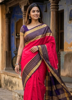 Semi Mysore Crepe silk Sarees
