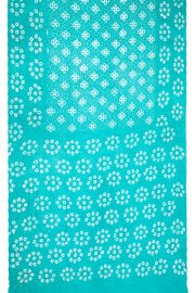 Turquoise Blue Sungudi Saree 10078030