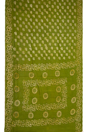 Leaf Green Sungudi Saree 10078028