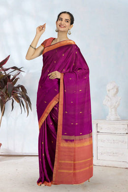 Pink Kanjivaram Pure Silk Saree 10076083
