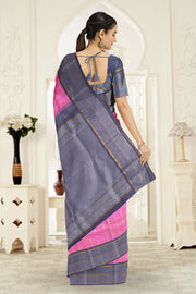 Pink Kanjivaram Pure Silk Saree 10076138