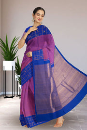 Purple Kanjivaram Silk Saree 10075625