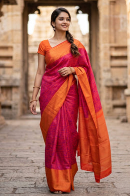Kanjivaram Pure Zari Jacquard Silk Saree 10033743