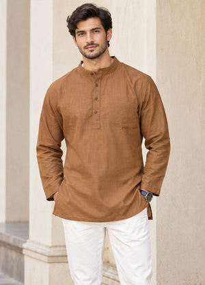 Mid Length Kurtas For Men