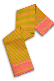 Yellow Kanjivaram Pure Silk Saree 10076072