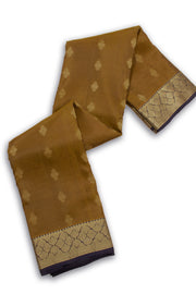 Brown Kanjivaram Pure Silk Saree 10076070