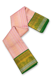 Baby Pink Kanjivaram Pure Silk Saree 10077173