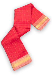 Red Kanjivaram Pure Silk Saree 10076103