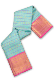 Blue Kanjivaram Pure Silk Saree 10076134