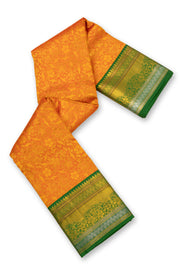 Orange Kanjivaram Pure Silk Saree 10077162