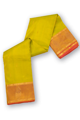 Green Kanjivaram Pure Silk Saree 10076077