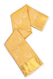 Gold Kanjivaram Pure Silk Saree 10077160