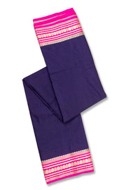 Deep Voilet Mysore Semi Crepe Silk Saree 10077218