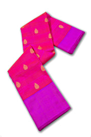 Pink Kanjivaram Pure Silk Saree 10076114