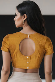 Brown Maheshwari Silk Cotton Blouse 10075050