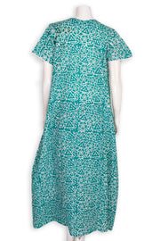 Blue Batik Printed Cotton Nightwear 10076182