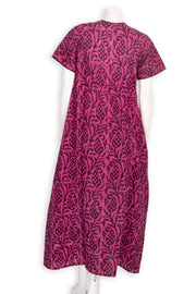 Pink Batik Printed Cotton Nightwear 10076179
