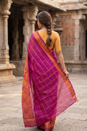 Purple Sungudi Saree 10078071