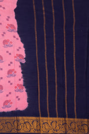 Baby Pink Sungudi Saree 10078065